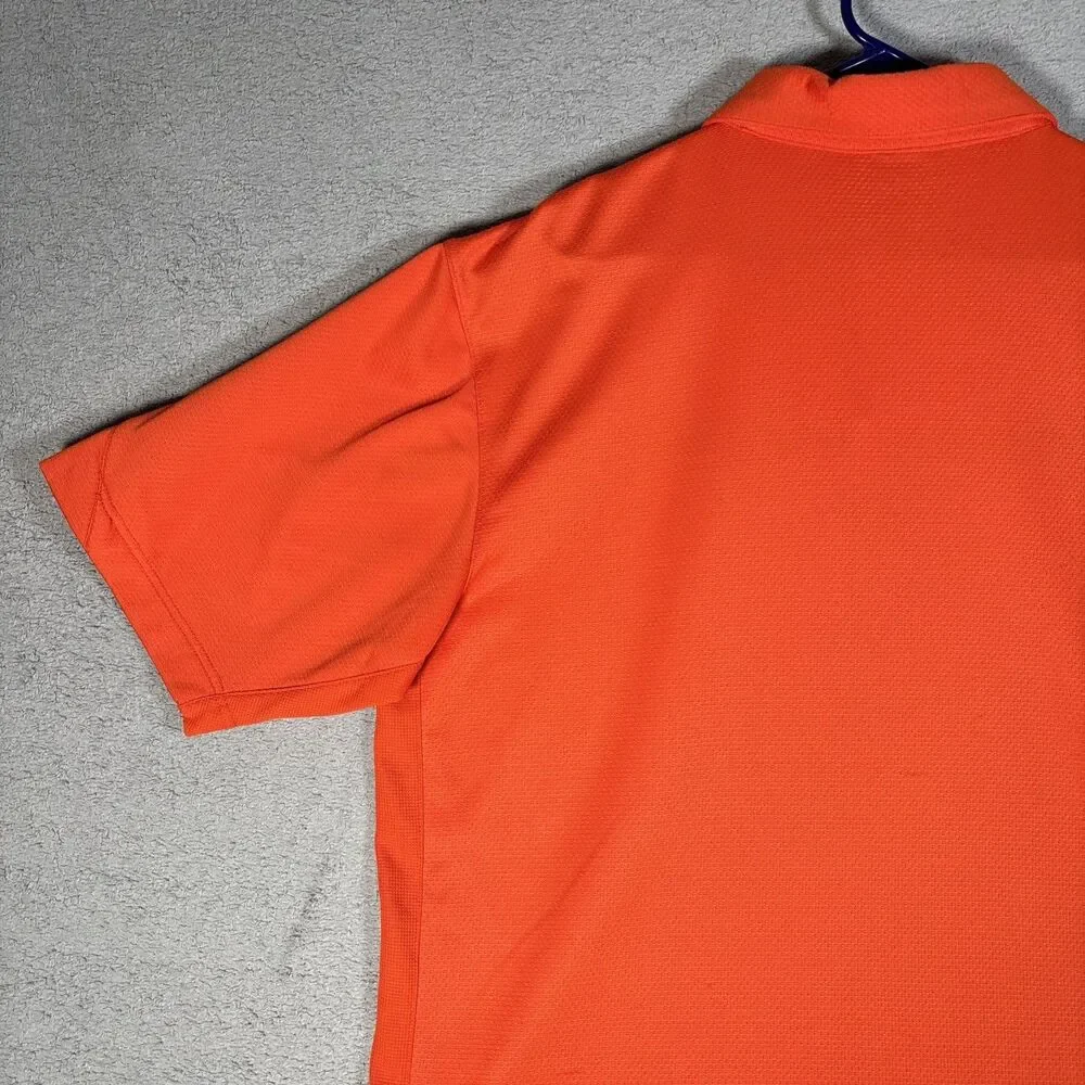 Florida Gators Nike Team Polo‎ Men’s Size XL Orange Center Logo Sphere Dry UF